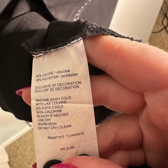 Cubavera Black Panel Shirt Extra Large XL - Picture 4 of 4